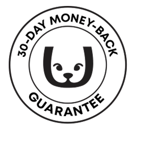 Trupanion's money back guarantee badge