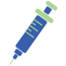 Hypodermic needle icon