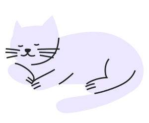 Illustration of a cat