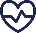 Heart disease icon